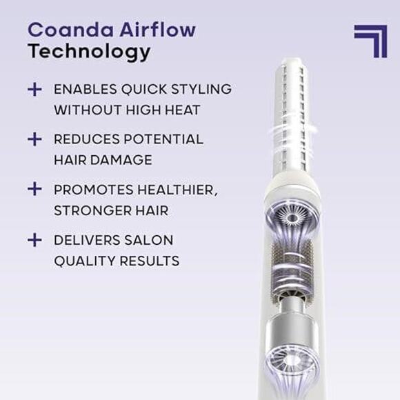 Sharper Image Revel Airflow Styler, 6-in-1 Hair Wrap - Picture 7 of 7